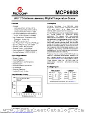 MCP9808T-E/MS datasheet pdf Microchip