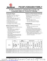 PIC24FJ128GA202-E/SP datasheet pdf Microchip