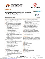 USB3333E-GL-TR datasheet pdf Microchip