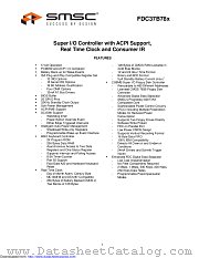 FDC37B787-NS datasheet pdf Microchip