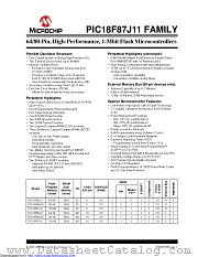 PIC18F86J11 datasheet pdf Microchip