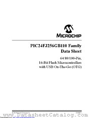 PIC24FJ192GB106-I/PT datasheet pdf Microchip