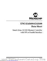 ENC424J600-I/ML datasheet pdf Microchip