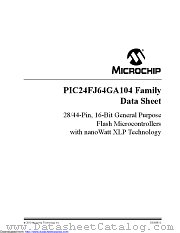 PIC24FJ64GA104-I/ML datasheet pdf Microchip