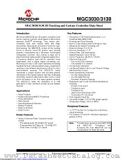 MGC3130T-I/MQ datasheet pdf Microchip