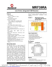 MRF39RA datasheet pdf Microchip