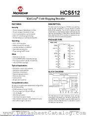 HCS512/SO datasheet pdf Microchip