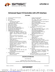 LPC47M112 datasheet pdf Microchip