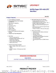 LPC47N217N-ABZJ-TR datasheet pdf Microchip