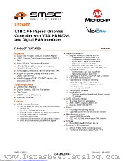 UFX6000-VE-TR datasheet pdf Microchip