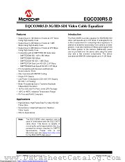 EQCO30R5 datasheet pdf Microchip