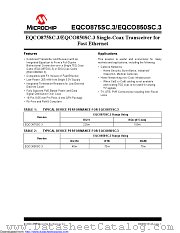 EQCO875SC.3-HS-TRAY datasheet pdf Microchip