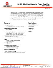 SST11CP15 datasheet pdf Microchip