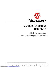 DSPIC30F3014T-30I/PT datasheet pdf Microchip