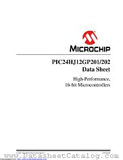 PIC24HJ12GP202-E/SS datasheet pdf Microchip
