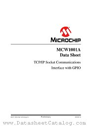 MCW1001A datasheet pdf Microchip