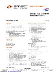 LAN9512-JZX-TR datasheet pdf Microchip