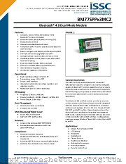 BM77SPP03MC2-0004AA datasheet pdf Microchip