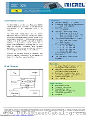DSC1028DI2-019.2000 datasheet pdf Microchip
