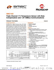 EMC1183 datasheet pdf Microchip