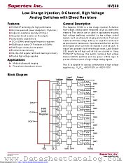 HV230G1-G datasheet pdf Microchip