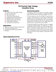 HV256FG-G datasheet pdf Microchip