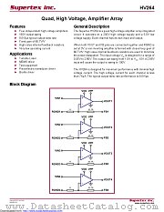 HV264 datasheet pdf Microchip