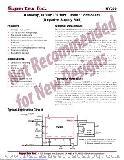 HV300LG-G datasheet pdf Microchip