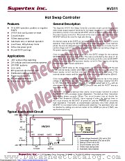 HV311 datasheet pdf Microchip