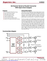 HV5522PG-G datasheet pdf Microchip