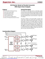 HV5622PG-G datasheet pdf Microchip