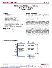 HV633 datasheet pdf Microchip