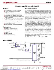 HV823LG-G datasheet pdf Microchip