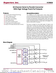 HV9808 datasheet pdf Microchip