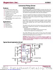 HV9901NG-G-M901 datasheet pdf Microchip