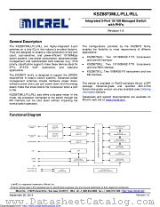 KSZ8873FLL datasheet pdf Microchip