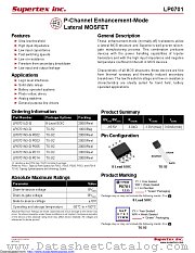 LP0701 datasheet pdf Microchip