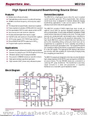 MD2134 datasheet pdf Microchip