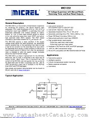 MIC1232MY-TR datasheet pdf Microchip