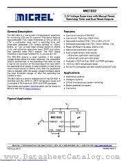 MIC1832MY datasheet pdf Microchip