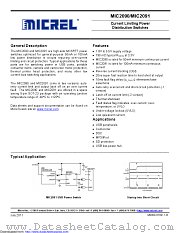 MIC2091 datasheet pdf Microchip
