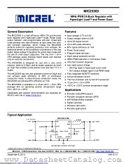 MIC23303 datasheet pdf Microchip