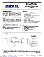MIC37110 datasheet pdf Microchip