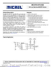 MIC4480YME-TR datasheet pdf Microchip