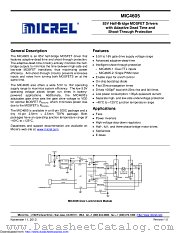 MIC4605-2YMT-TR datasheet pdf Microchip