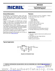 MIC5234YME datasheet pdf Microchip