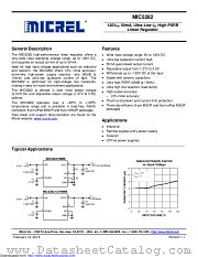 MIC5282YMME datasheet pdf Microchip