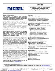MIC7400 datasheet pdf Microchip