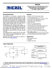 MIC826LYMT-T5 datasheet pdf Microchip