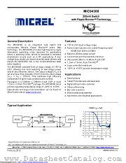 MIC94300YMT-T5 datasheet pdf Microchip